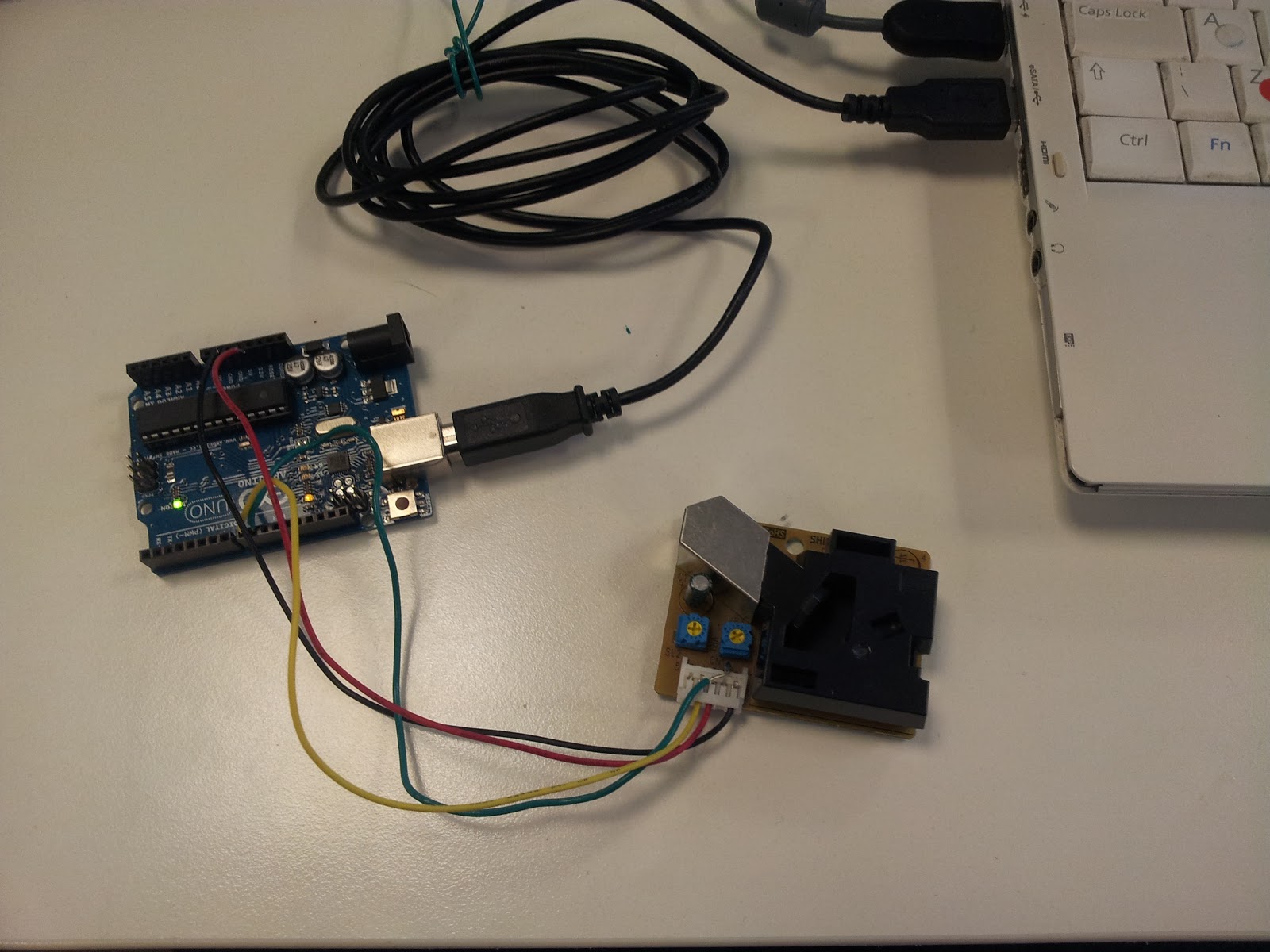 Measuring Air Quality on Opensensors