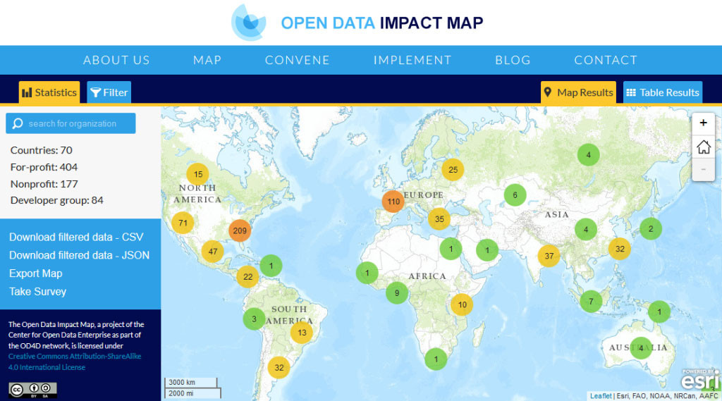 Visualizing Open Data’s Global Reach