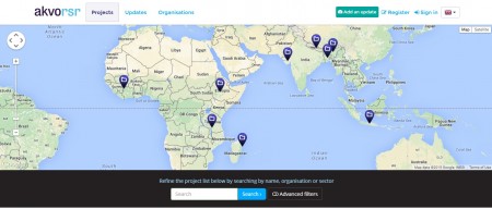 Akvo RSR: Supporting use of Open Data