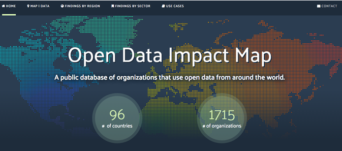 Launch of the updated Open Data Impact Map
